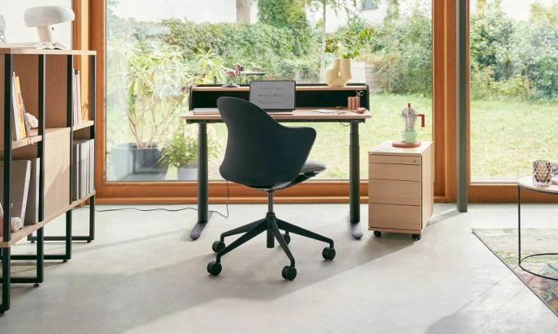se:flair Bürostuhl in einem eingerichteten Arbeitszimmer