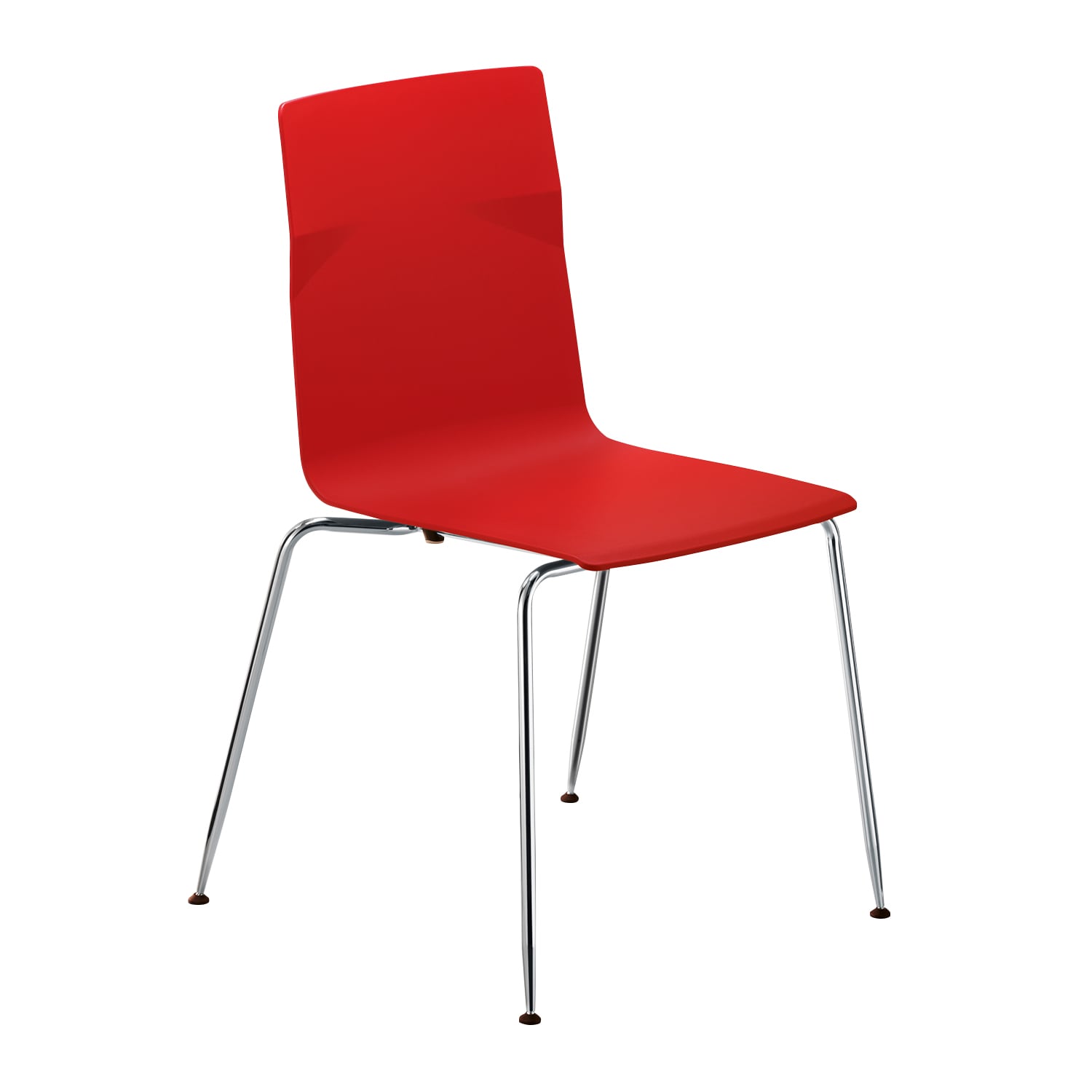 meet chair Rot, Vierfuß